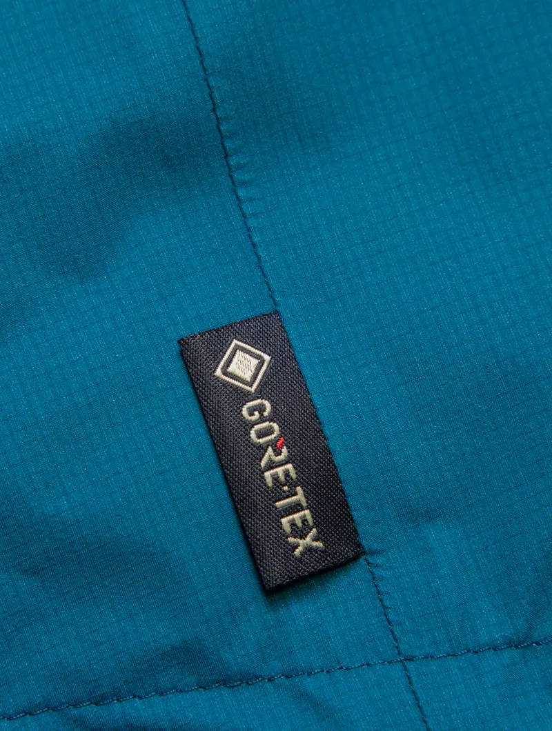 Ronhill Tech Gore-Tex Mercurial Men's Waterproof Running Jacket in Deep Teal/Acid-10