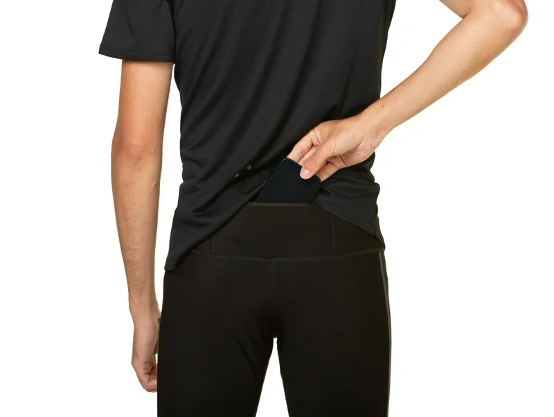 Ronhill Tech Gore-Tex Windstopper Men's Running Tights in All Black-5