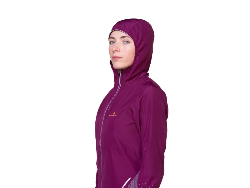 Ronhill Tech Reflect Women's Running Jacket in Marine/Reflect-5