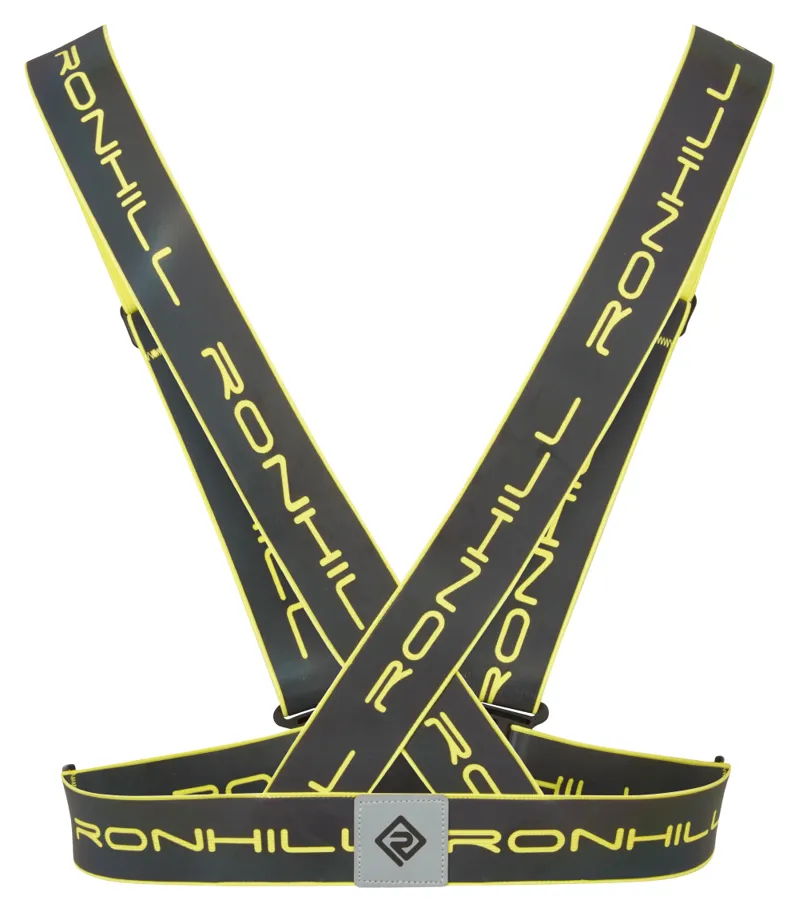Ronhill Reflect Belt in Fluo Yellow/Reflect-1