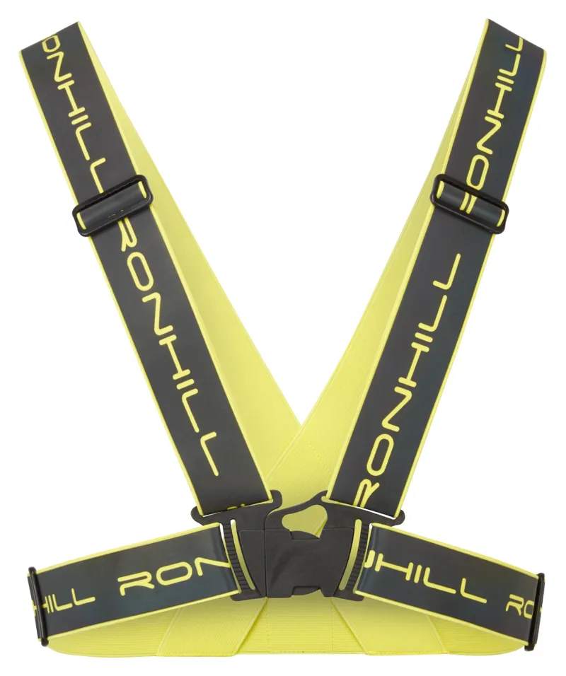 Ronhill Reflect Belt in Fluo Yellow/Reflect