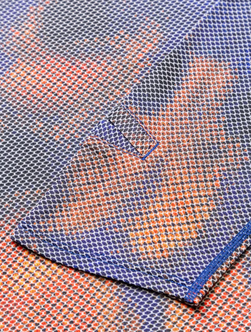 Ronhill Tech Golden Hour Men's Long Sleeve T-Shirt in Ocean Night Spectrum-9