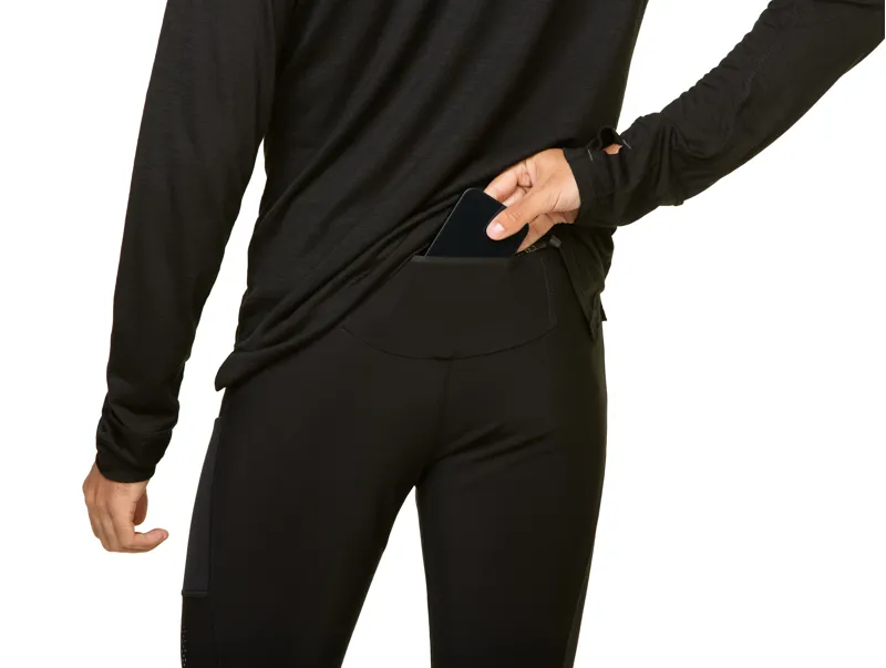 Ronhill Tech Winter Men's Running Tight in All Black-5