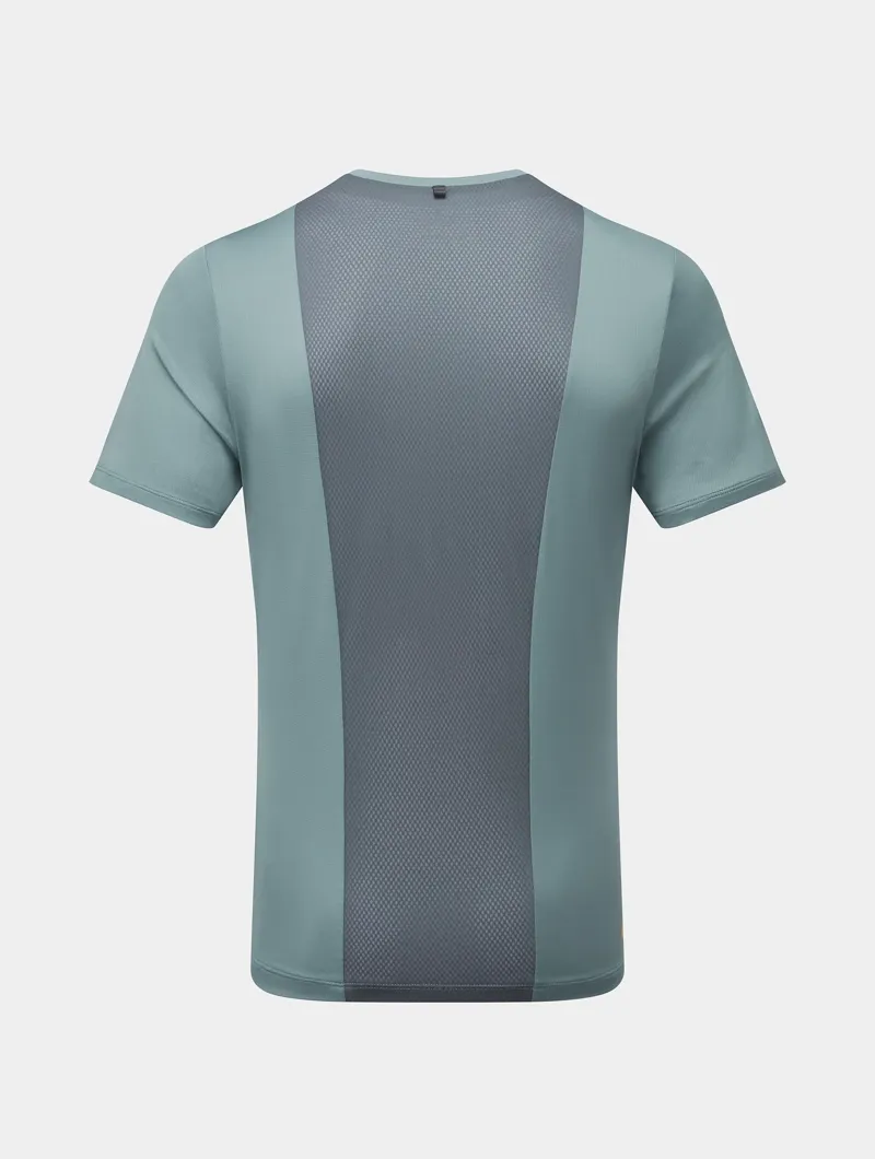 Ronhill Tech 1/2 Zip S/S Men's Tee in Monolith/Artemis-1