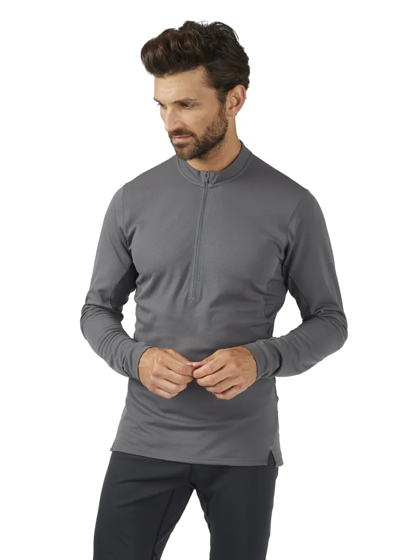 Rab Ridgeline LS Men's Running Baselayer in Graphene-2