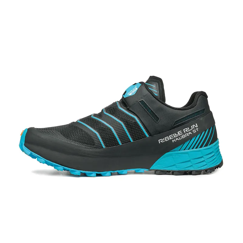 Scarpa Ribelle Run Kalibra ST Men's Trail/Fell Running Shoe in Black/Azure-1