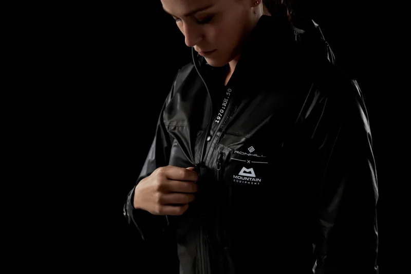 Ronhill Tech Gore-Tex Women's Waterproof Running Jacket in Gunmetal-5