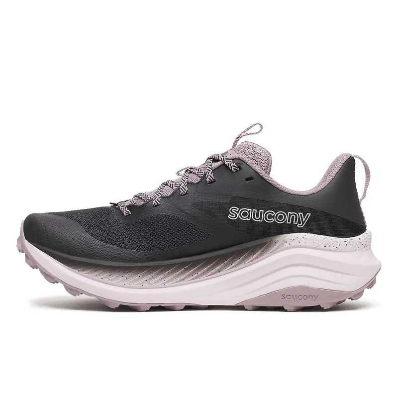Saucony Xodus Ultra 3 Women s Trail Running Shoe in Black Quail