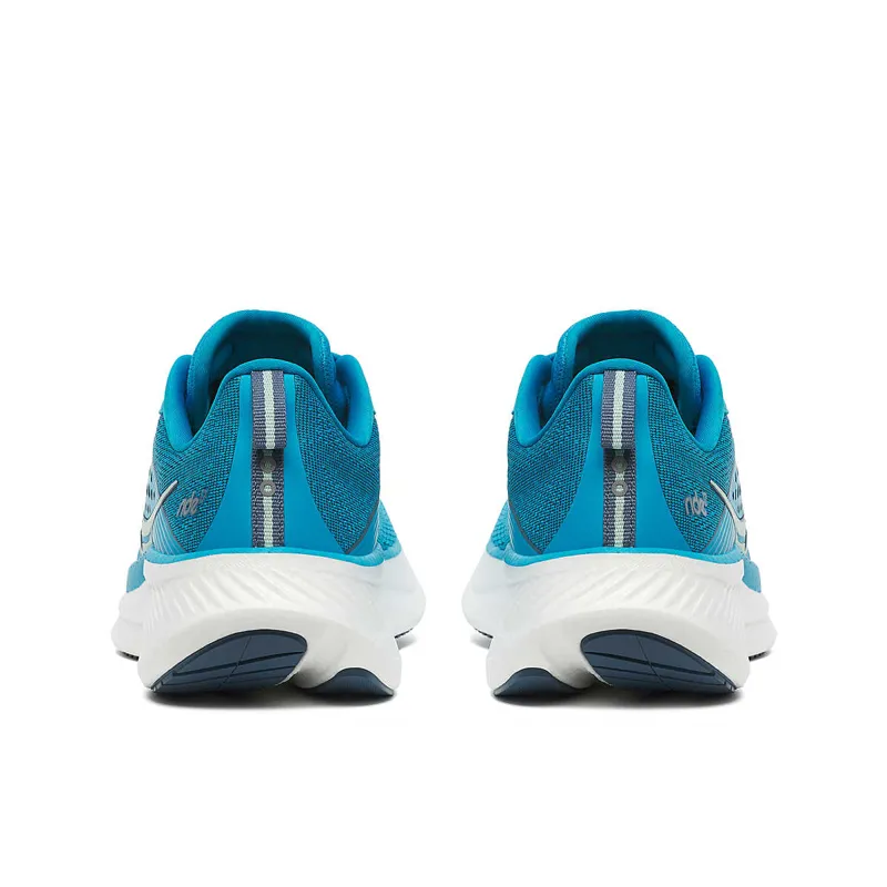 Saucony Ride 17 Women's Road Running Shoe in Viziblue/Mirage-4
