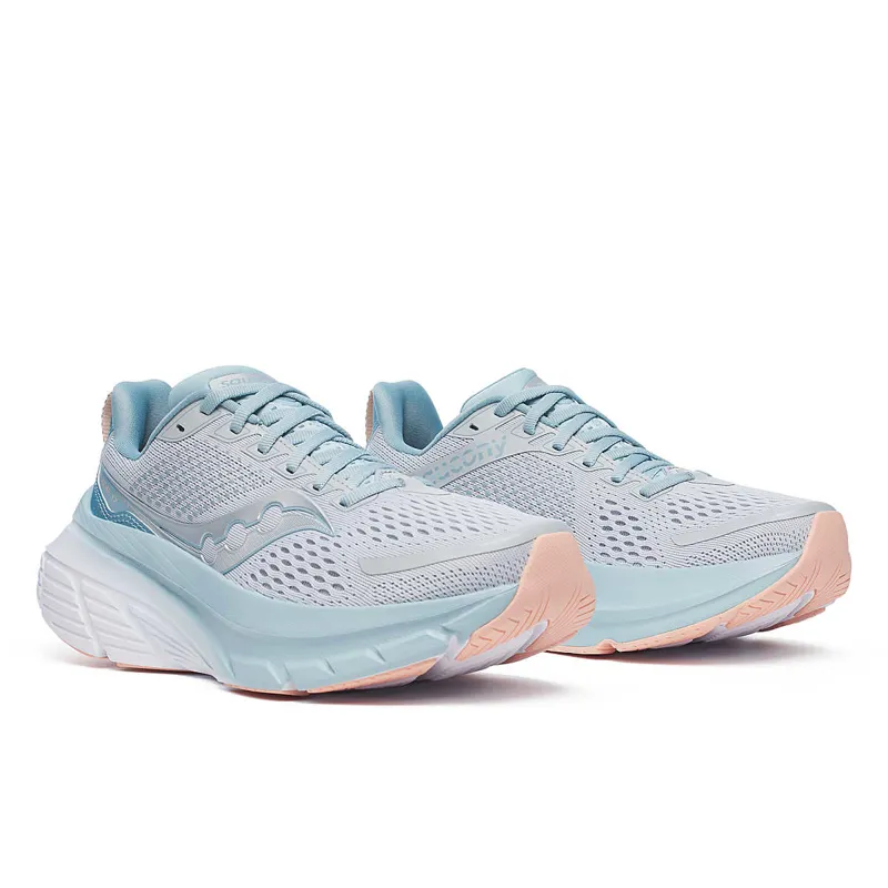 Saucony Guide 17 Women's Road Running Shoe in Cloud/Topaz-5
