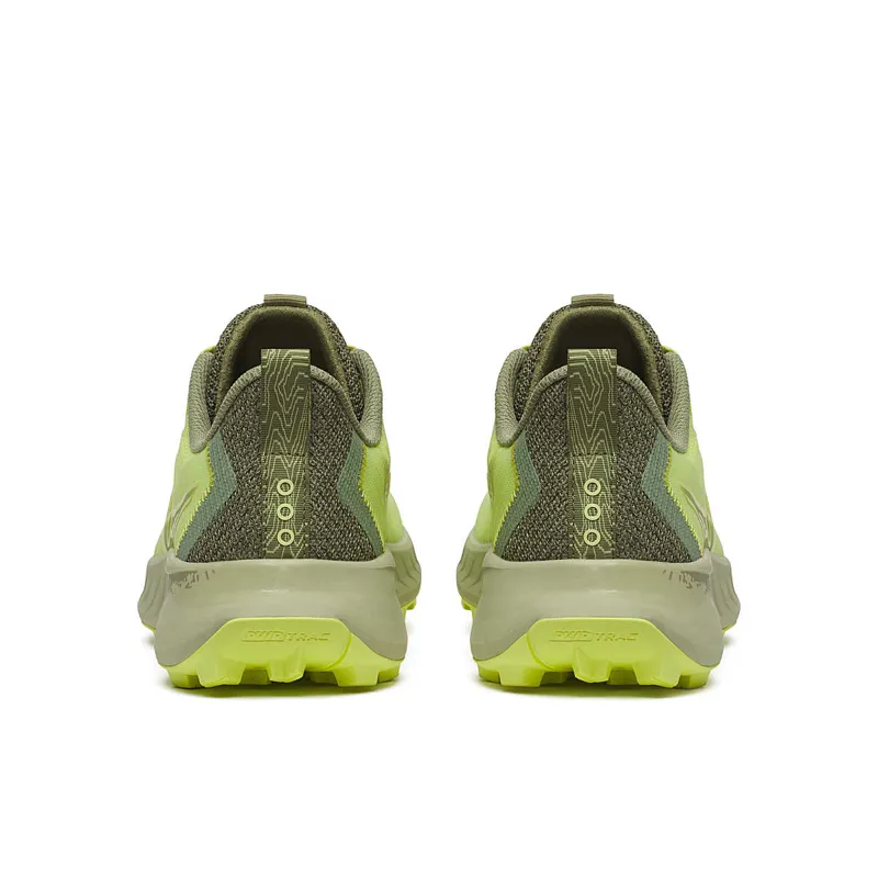 Saucony Peregrine 15 Women's Trail Running Shoe in Sunny/Hemlock-5