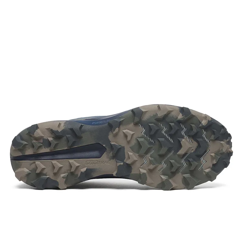 Saucony Peregrine 14 Men's Trail Running Shoes in Dusk/Navy-1