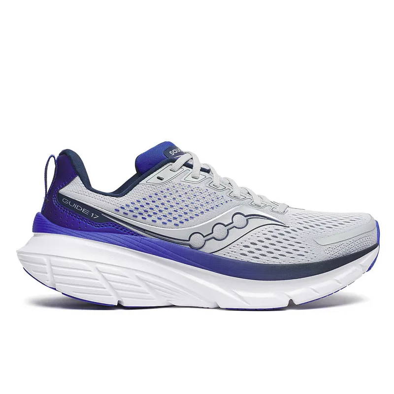 Saucony Guide 17 Men's Road Running Shoe in Cloud/Royal