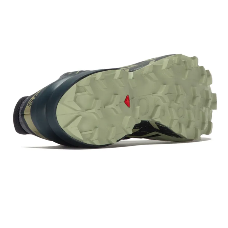 Salomon Speedcross 6 GTX Men's Trail Running Shoe in Grisaille/Carbon/Tea-4