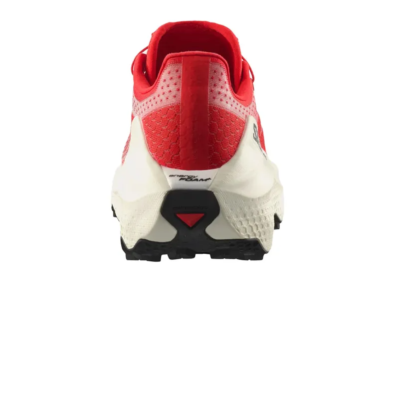 Salomon S/LAB Ultra Glide Unisex Trail Running Shoe in Fiery Red/Pompeian Red/Vanilla Ice-4