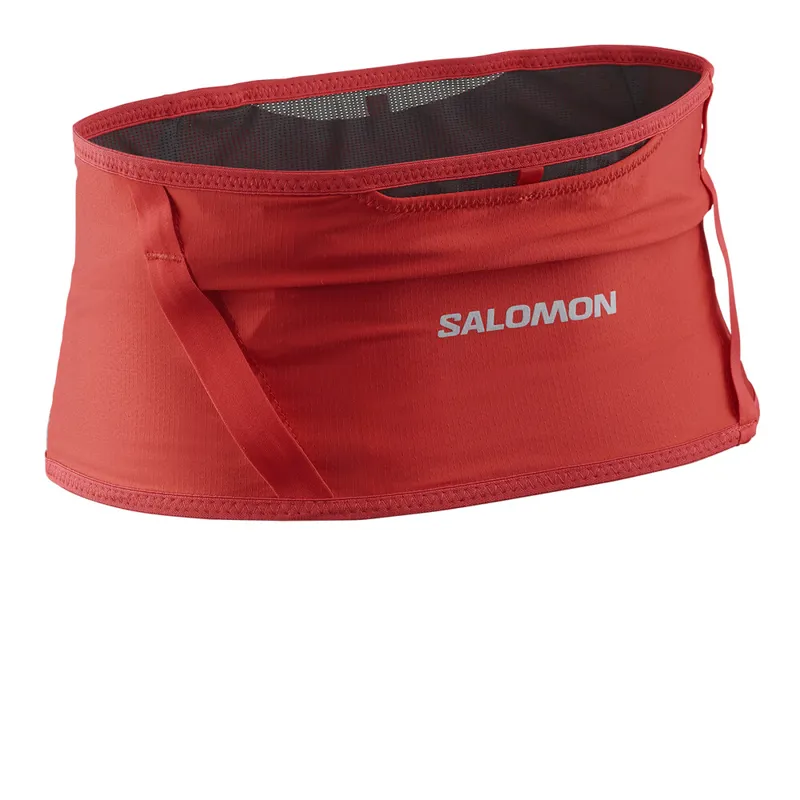 Salomon High Pulse Unisex Waist Belt in High Risk Red/Black 