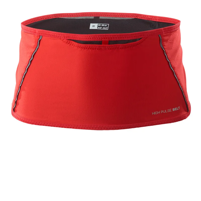 Salomon High Pulse Unisex Waist Belt in High Risk Red/Black -1