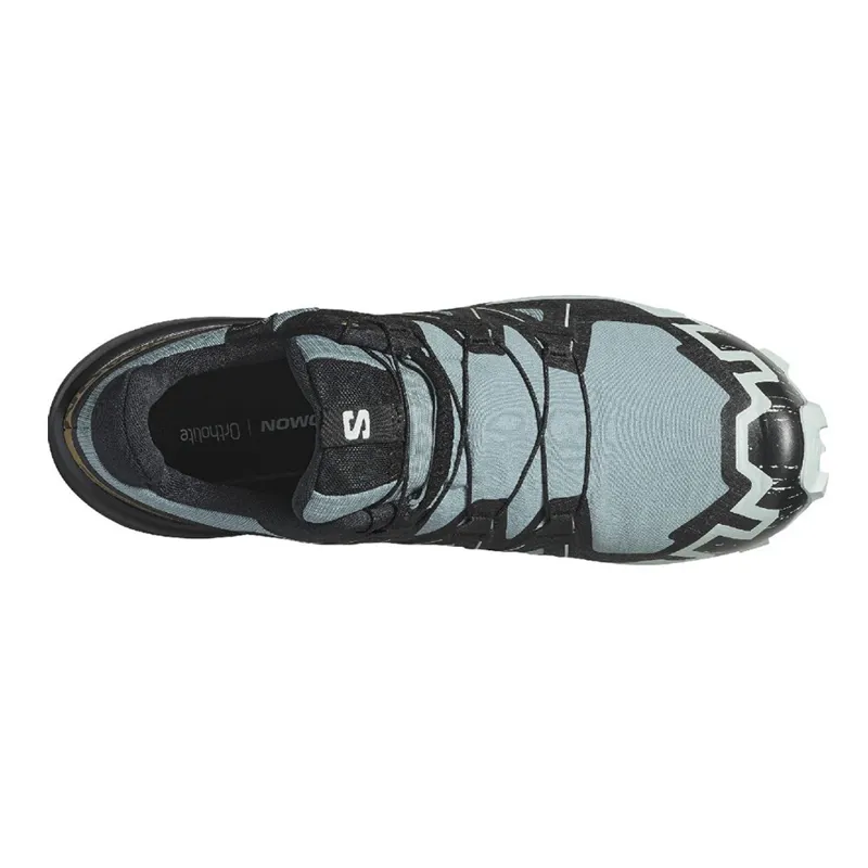 Salomon Speedcross 6 GTX  Men's Trail Running Shoe in Trooper/Black/Wood Thrush-3