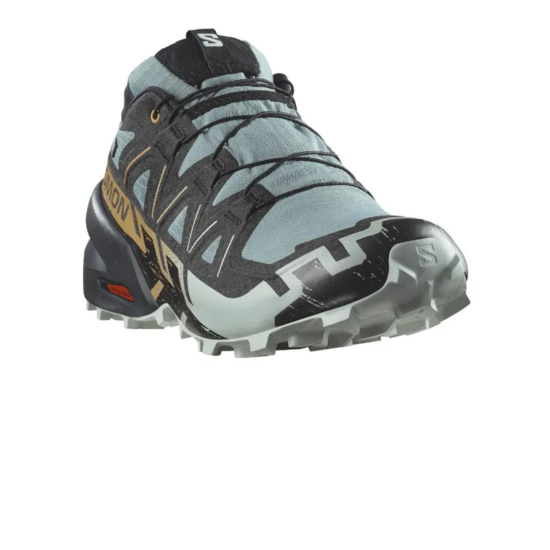 Salomon Speedcross 6 GTX  Men's Trail Running Shoe in Trooper/Black/Wood Thrush-5