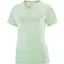 Salomon Cross Run SS Women's Running T-Shirt in Aqua Foam