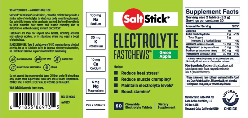 Salt Stick Fast Chews Green Apple-1
