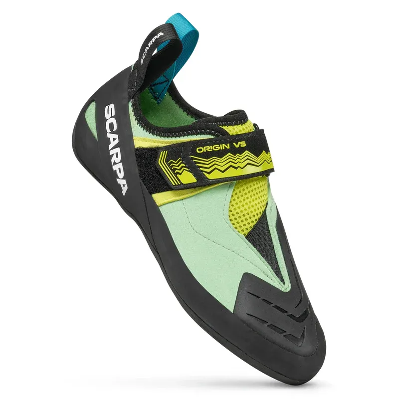 Scarpa Origin VS Women's Climbing Shoe in Pastel Green/Lime-4
