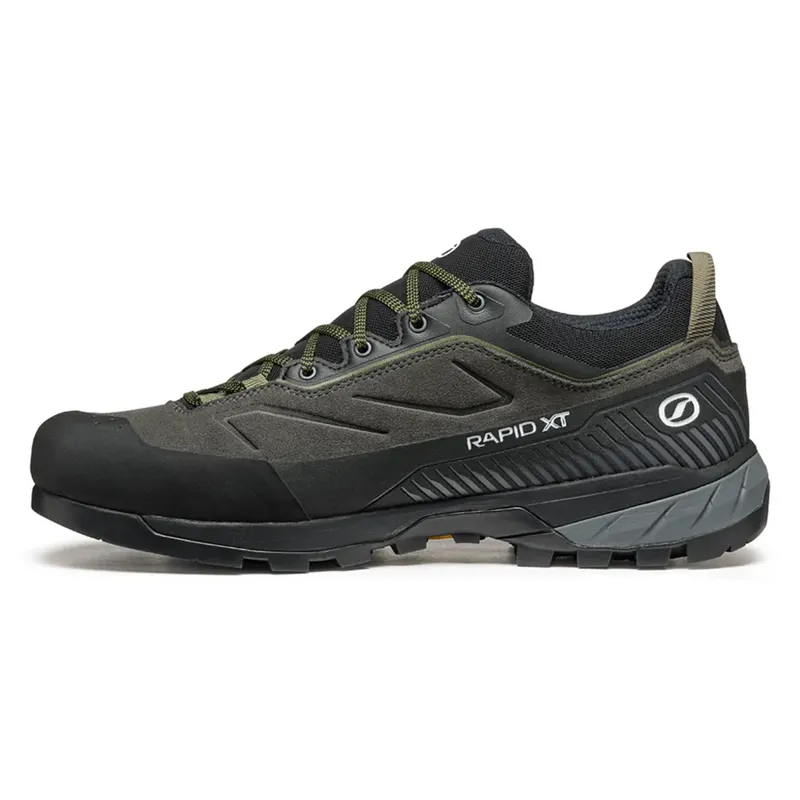 Scarpa Rapid XT GTX Men's Approach Shoe in Shark/Military-1