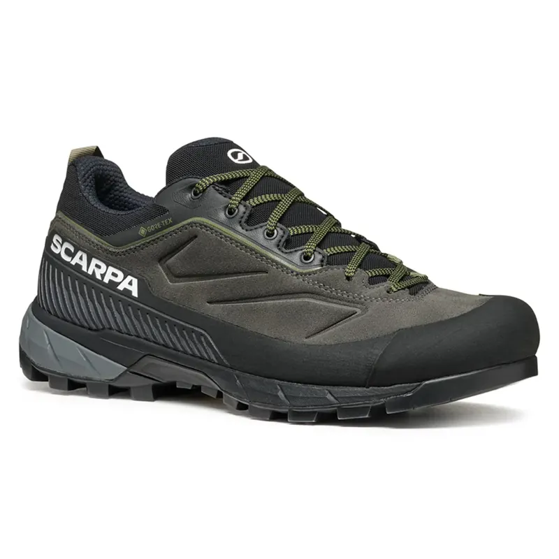 Scarpa Rapid XT GTX Men's Approach Shoe in Shark/Military-6