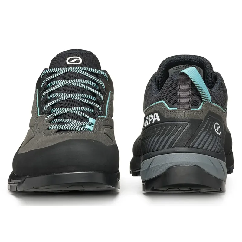 Scarpa Rapid XT GTX Women's Approach Shoe in Shark/Aqua-2