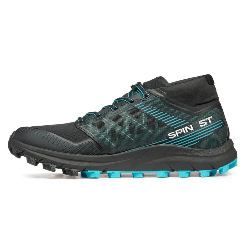 Scarpa Spin ST Women's Fell Running Shoe in Blue/Azure-3