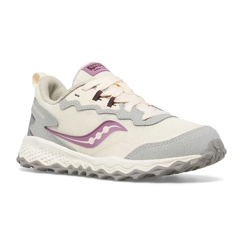 Saucony Peregrine KDZ Kid's Trail Shoe in Orchid-4