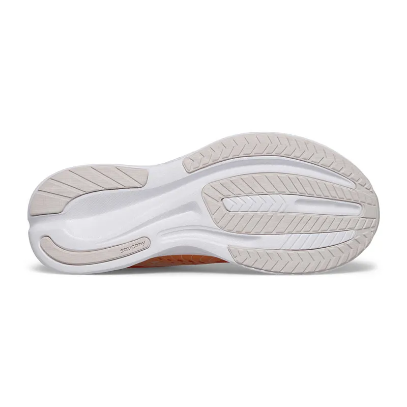 Saucony Ride Kid's Road Running Shoe in Orange/Sunset -2