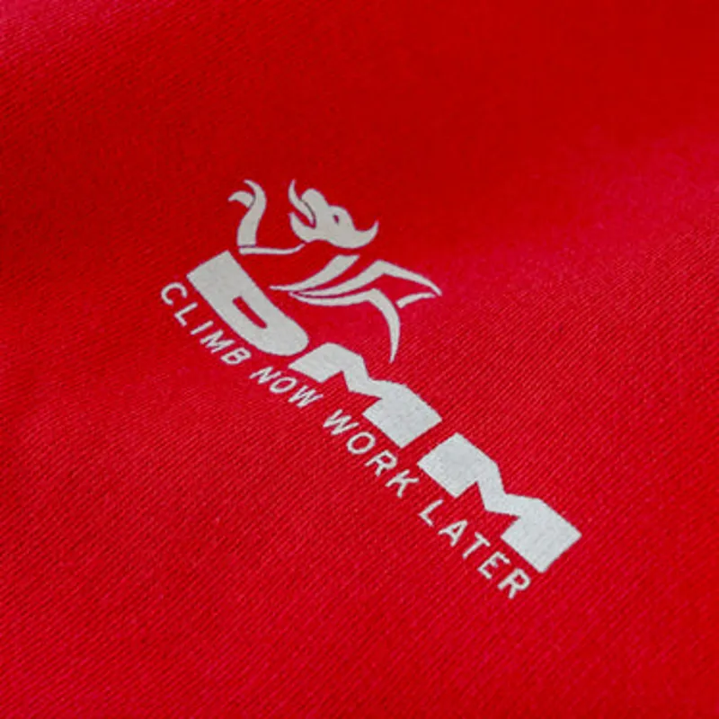 DMM Climb Now Work Later Unisex Hoodie in Molten Lava-3