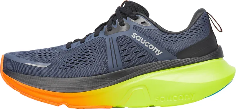Saucony Guide 18 Men's Road Running Shoe in Shadow/ViZi-3