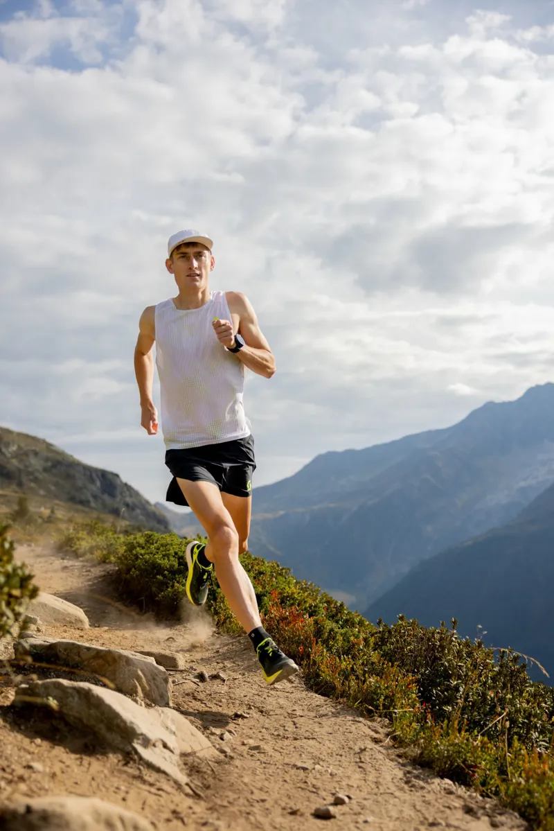 Scott Ultra Carbon RC Men's Trail Running Shoe in Black/Yellow-9