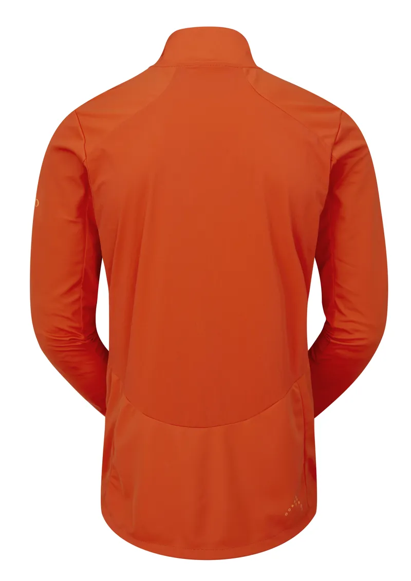 Rab Stormveil Windstopper Men's Running Jacket in Firecracker-1