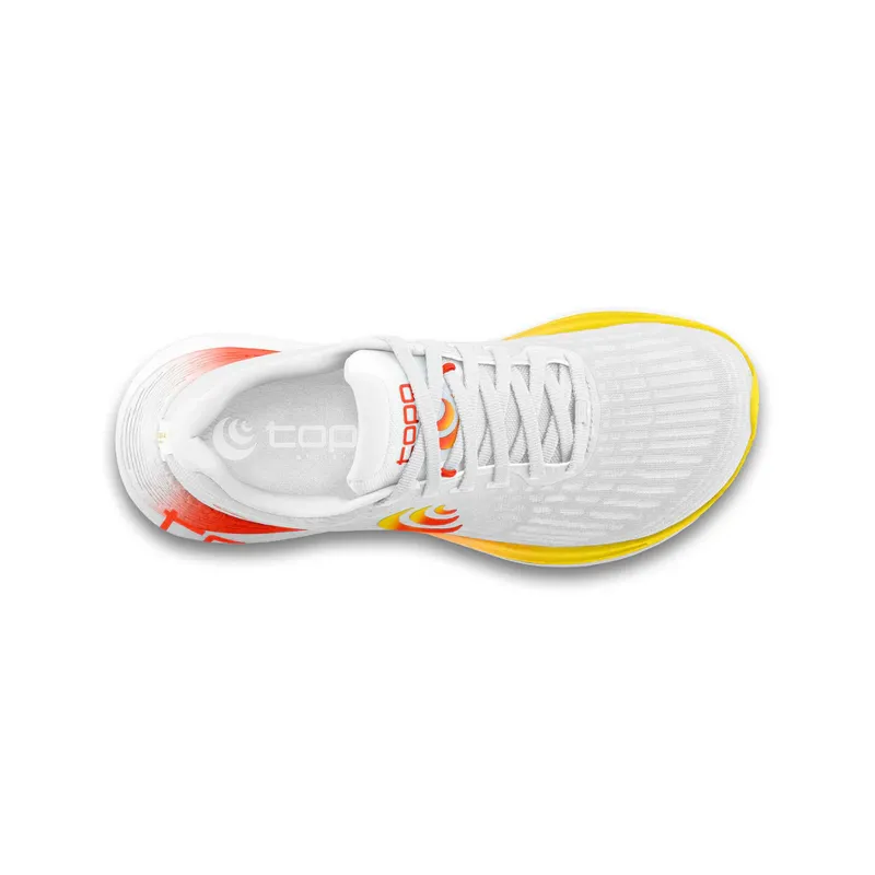 Topo Specter 2 Women's Road Running Shoe in White/Sunset -1