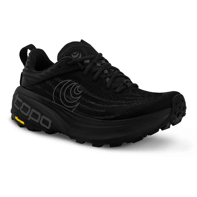 Topo Athletic Vista Men's Trail Running Shoe in Black/Black-4