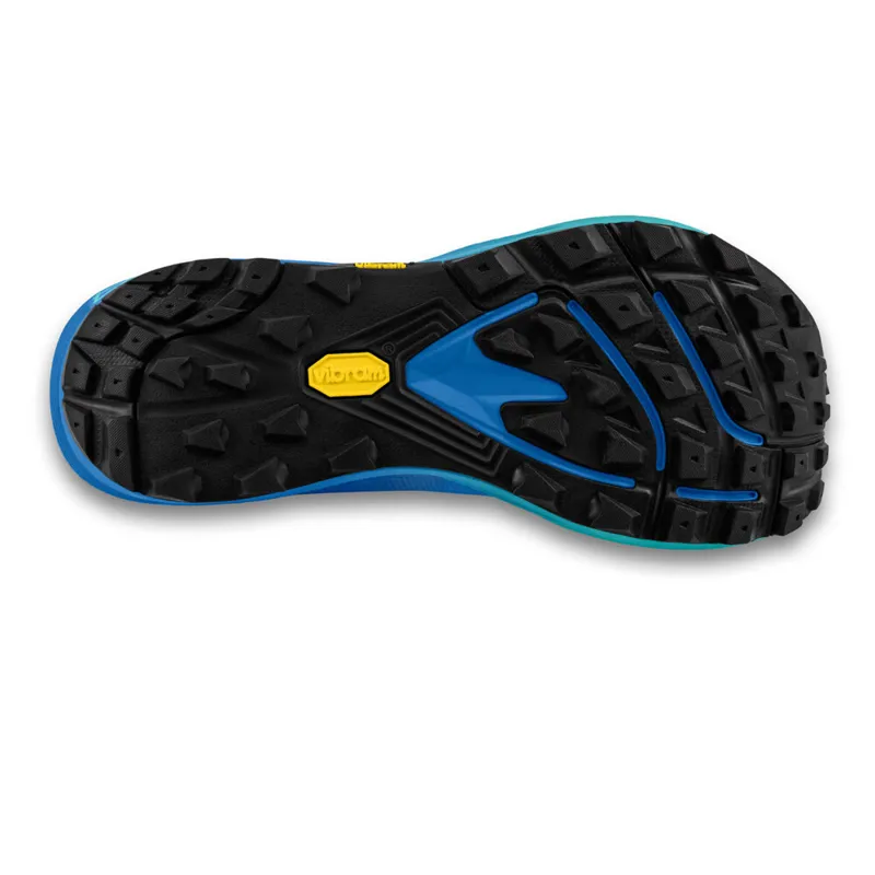 Topo Athletic MTN Racer 4 WIDE Women's Trail Running Shoe in Blue/Blue-1