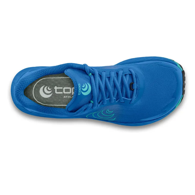 Topo Athletic MTN Racer 4 WIDE Women's Trail Running Shoe in Blue/Blue-3