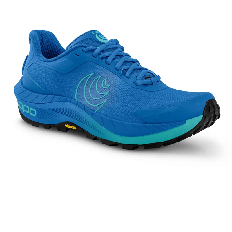 Topo Athletic MTN Racer 4 WIDE Women's Trail Running Shoe in Blue/Blue-4