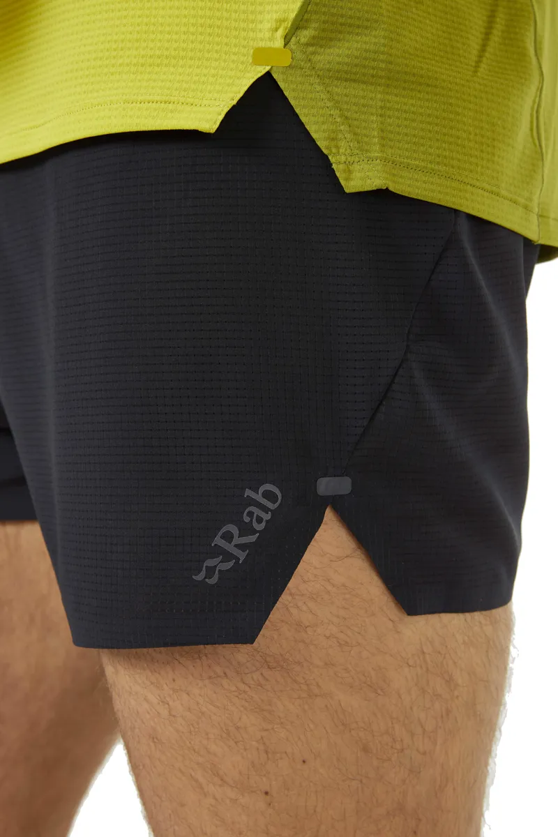 Rab Talus Ultra Men's Running Shorts in Ebony-5