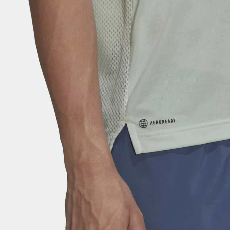 adidas Terrex Agravic Shirt Men's Running T-Shirt in Linen Green-4