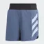 adidas Terrex Agravic Men's Trail Running Short in Wonder Steel/White