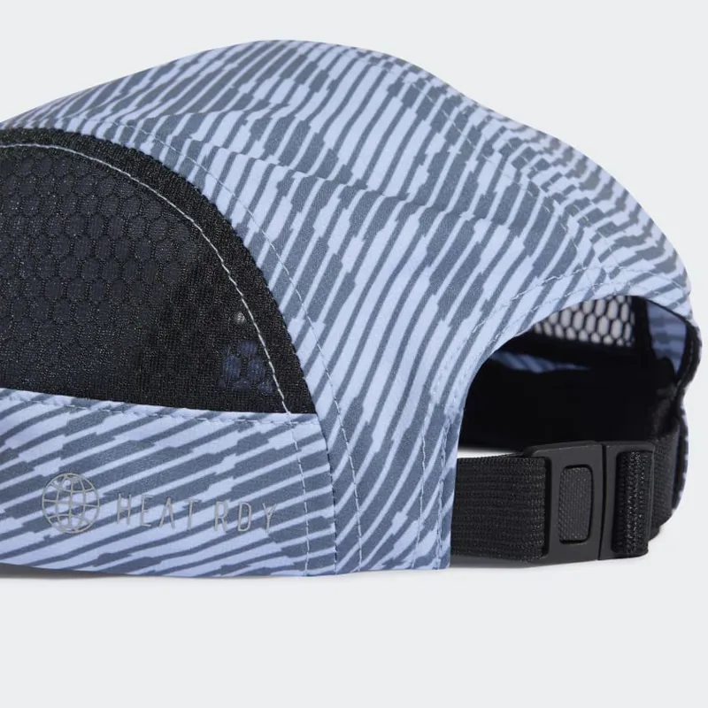adidas Terrex Heat.Rdy Five-Panel Graphic Cap in Blue Dawn/Black/Black-1