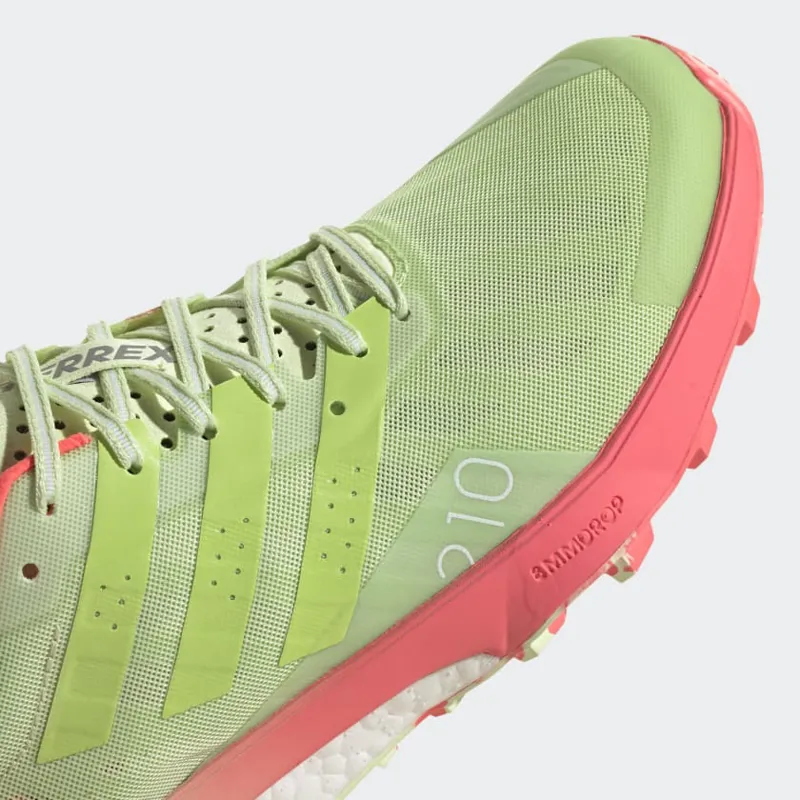 adidas Terrex Speed Ultra Women's Trail Running Shoe in Almost Lime/Pulse Lime/Turbo-11