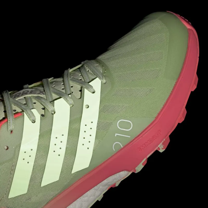 adidas Terrex Speed Ultra Women's Trail Running Shoe in Almost Lime/Pulse Lime/Turbo-12