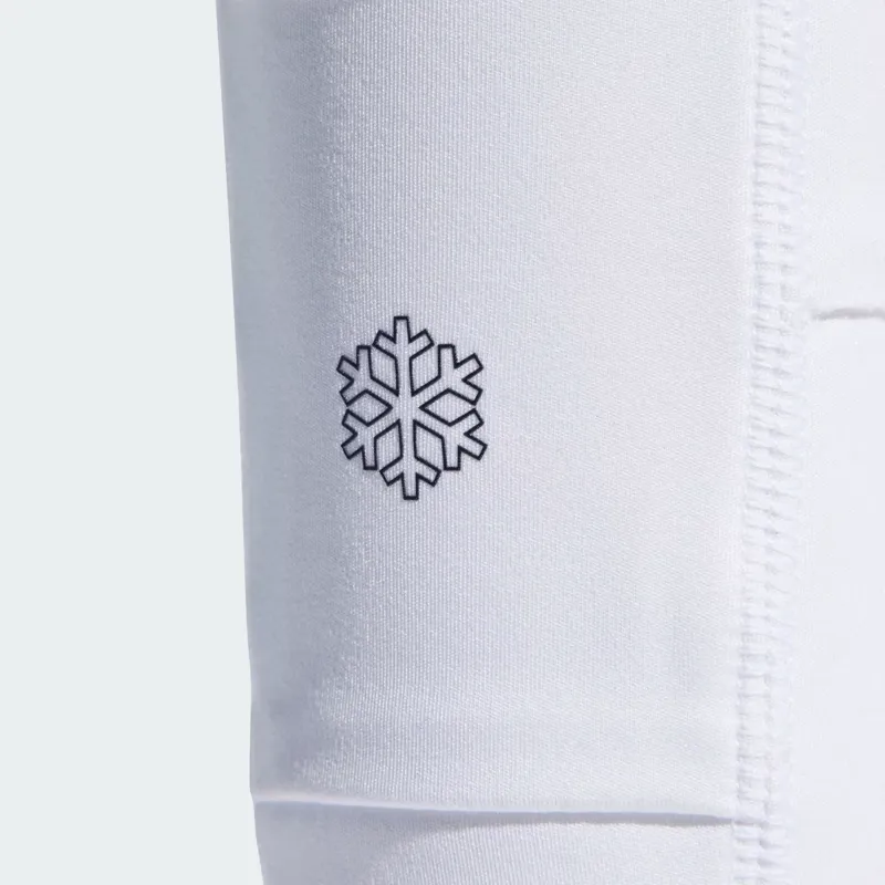 adidas Terrex Trail Arm Sleeves in White/Black-1