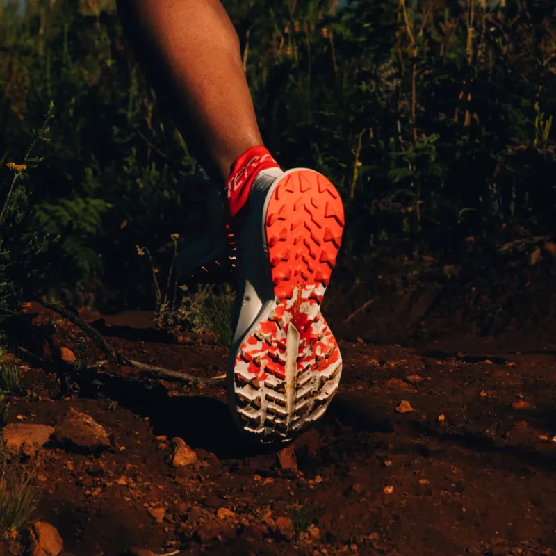 adidas Terrex Agravic Speed Ultra Men's Trail Running Shoe in Cloud White/Impact Orange/Dash Grey-9