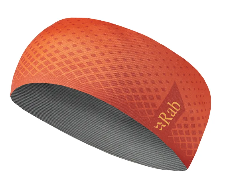 Rab Transition Windstopper Headband in Firecracker